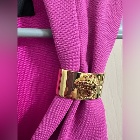 Versace Abito Donna Jersey Dress - Picture 5 of 12